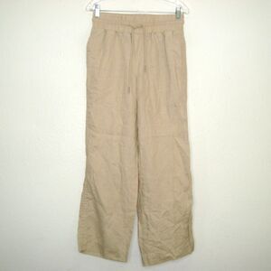 Quince Tan Wide Leg Pants